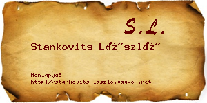 Stankovits László névjegykártya